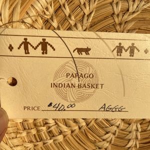 “Papago Indian Basket” American Indian Art.